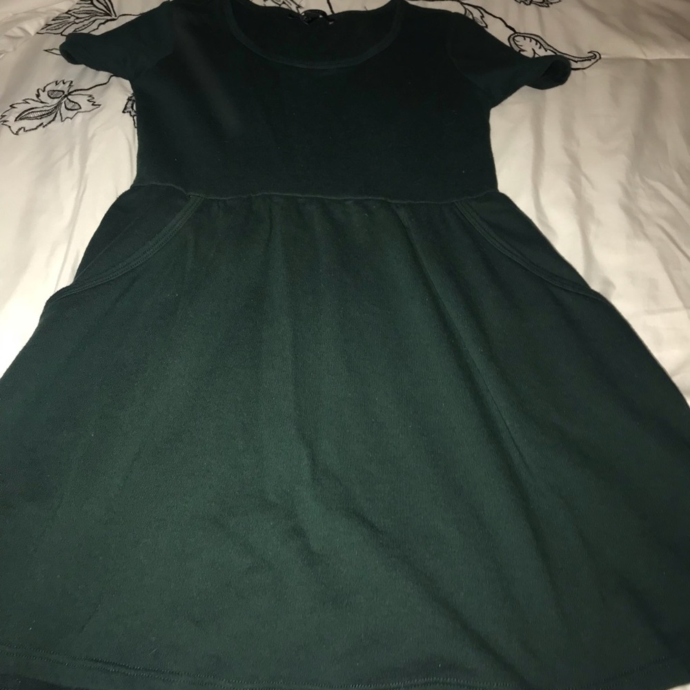 Forrest Green Fall Dress